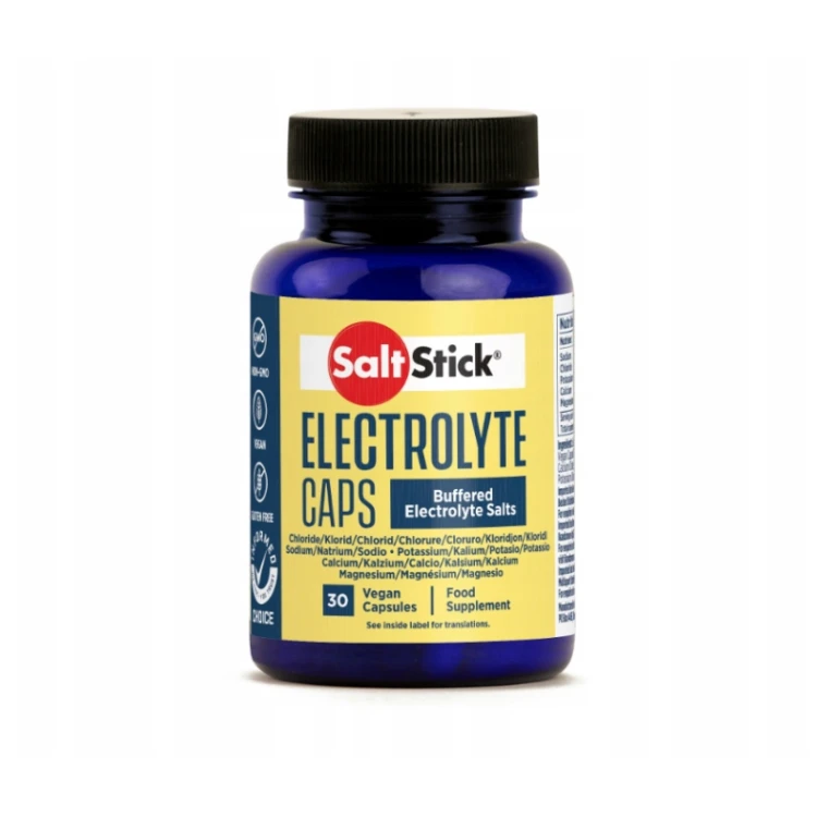 SaltStick Caps 30 kaps. – elektrolity, sód, potas, magnez, wapń