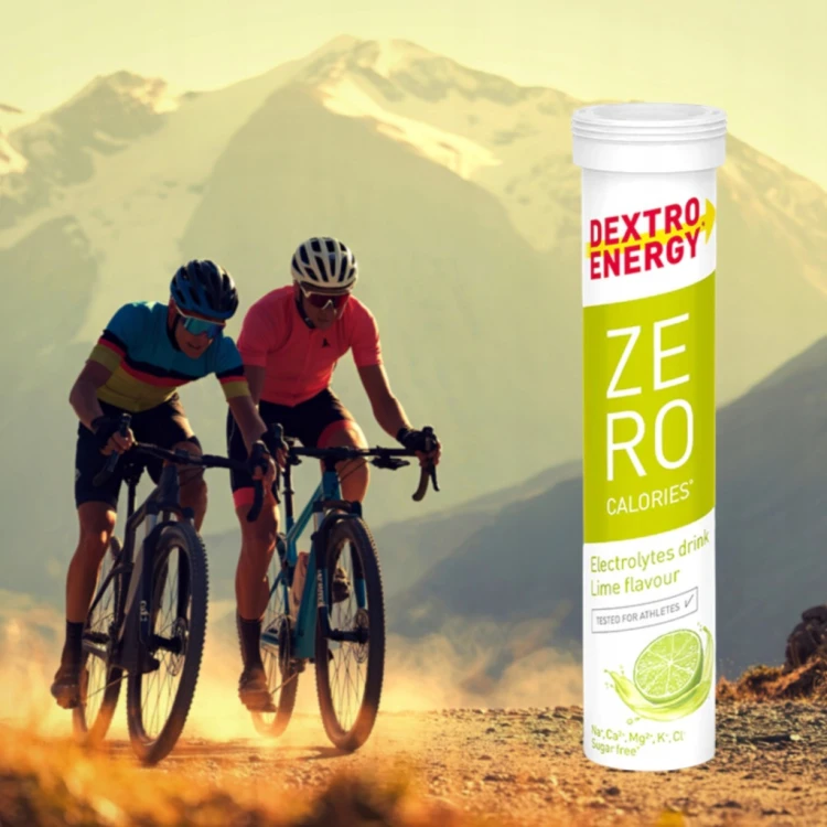 Dextro Energy Elektrolity Limonka Bez Cukru 5 Minerałów Tabletki Musujące