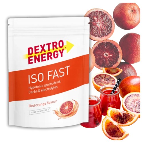 Carbo proszek Dextro Energy IsoFast Red Orange smak pomarańczowy 56 g