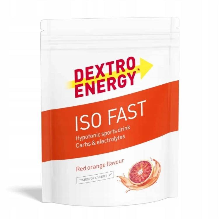 Carbo proszek Dextro Energy IsoFast Red Orange smak pomarańczowy 56 g