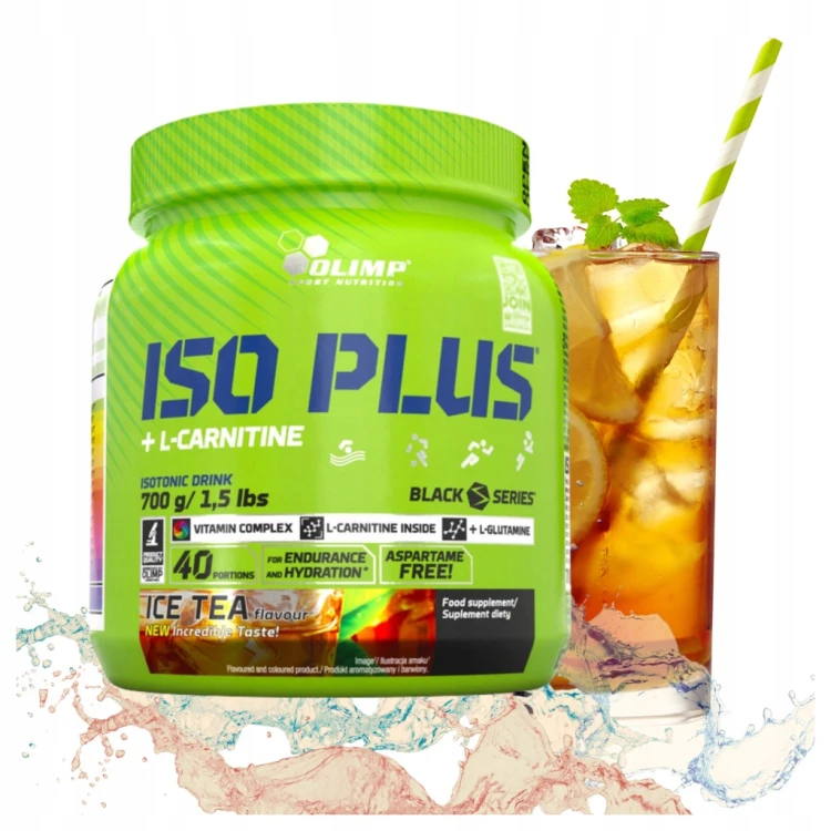 Izotonik Olimp Iso Plus 700g Ice Tea Elektrolity Nawodnienie Energia