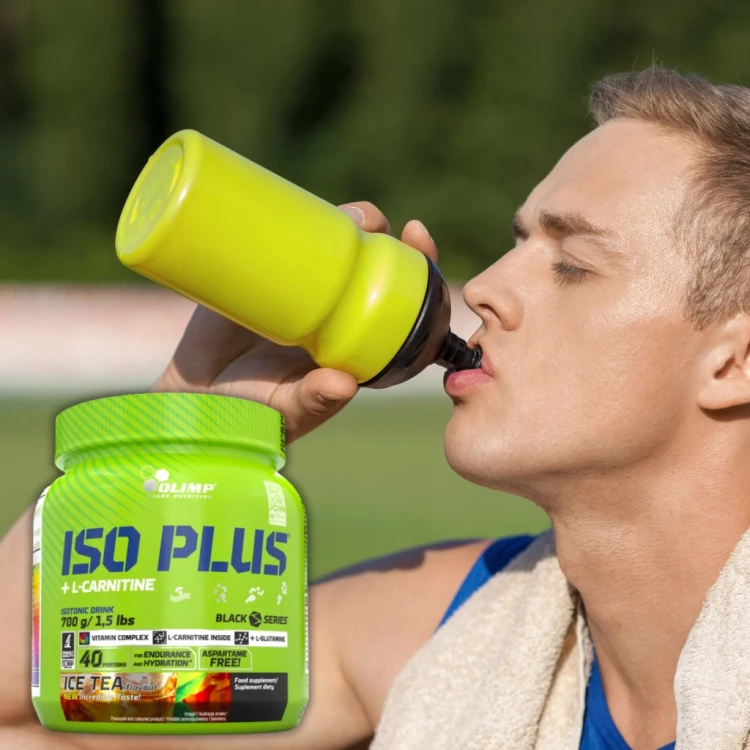 Izotonik Olimp Iso Plus 700g Ice Tea Elektrolity Nawodnienie Energia