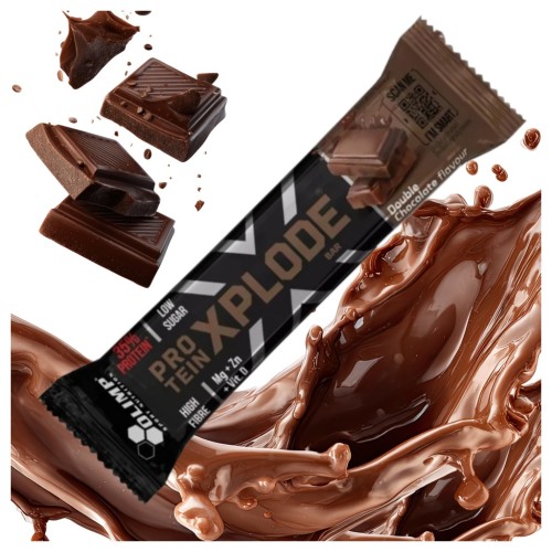 Olimp Xplode Bar Baton wysokobiałkowy o smaku podwójna czekolada 40 g