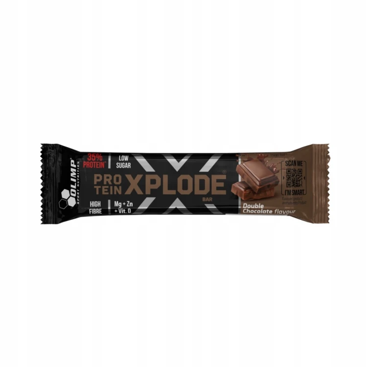 Olimp Xplode Bar Baton wysokobiałkowy o smaku podwójna czekolada 40 g