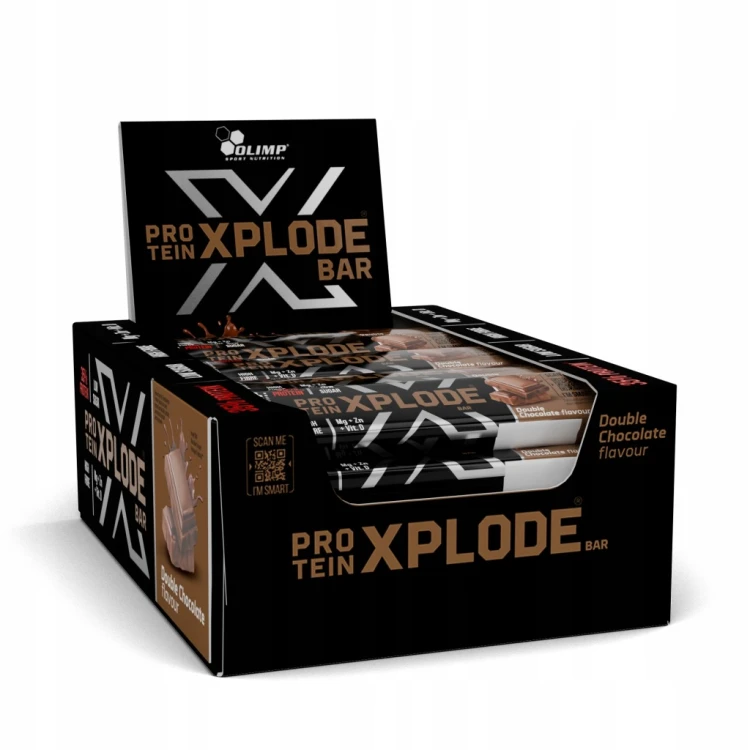 Olimp Xplode Bar Baton wysokobiałkowy o smaku podwójna czekolada 40 g