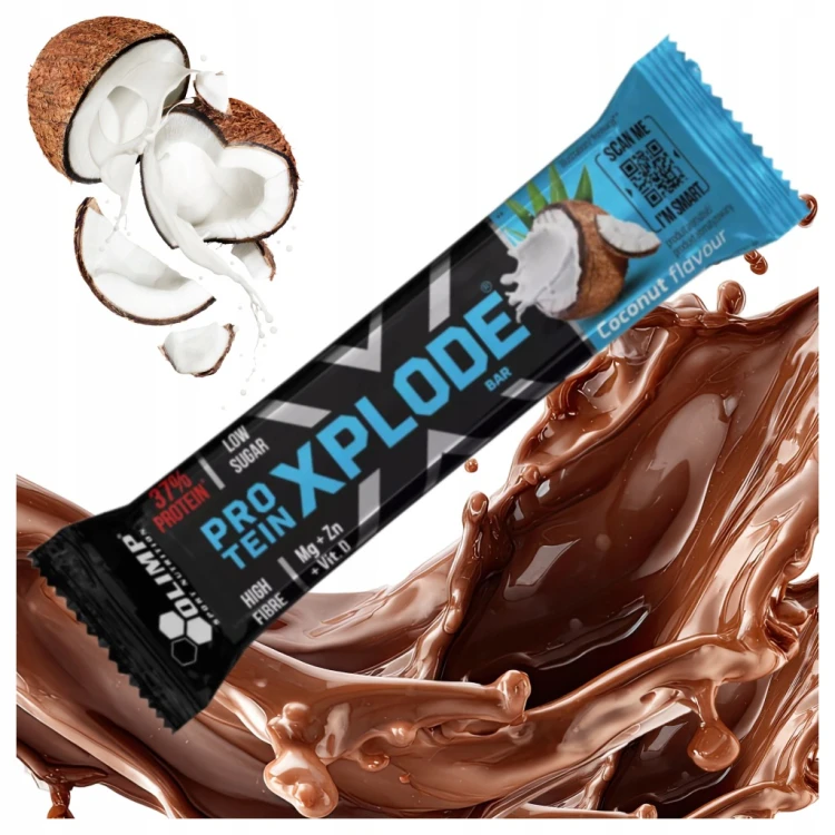 Olimp Protein Xplode Bar baton proteinowy 40g kokos