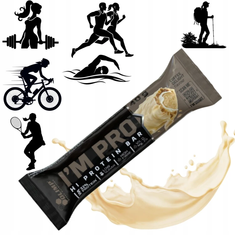 Olimp Baton proteinowy I’M PRO PROTEIN BAR Coffee Delight 40g