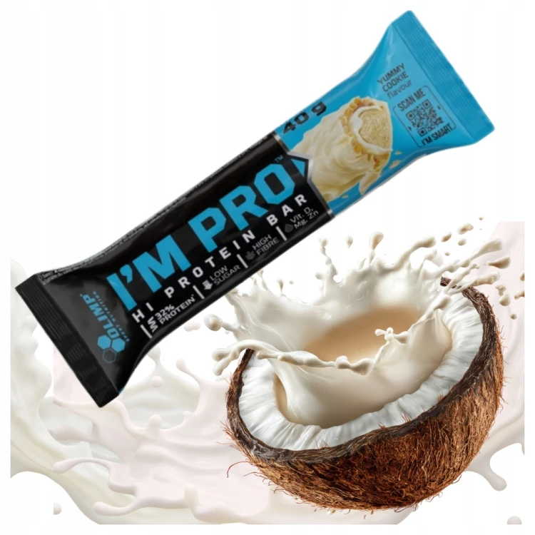 Olimp baton proteinowy I’m PRO PROTEIN BAR 40 g białkowy ciasteczkowy
