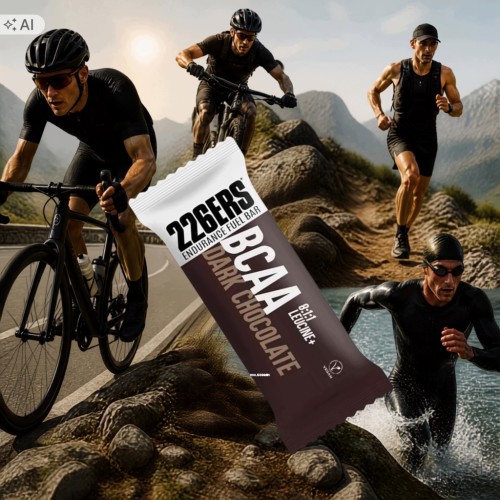 ENDURANCE BAR BCAAs 60g DARK CHOCOLATE Baton Energetyczny Czekolada BCAA