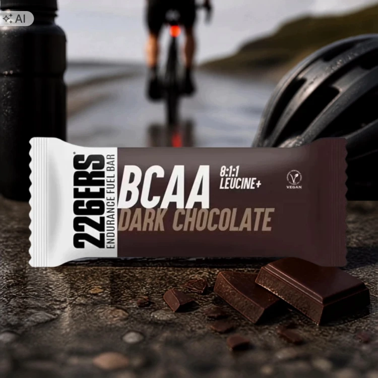 ENDURANCE BAR BCAAs 60g DARK CHOCOLATE Baton Energetyczny Czekolada BCAA