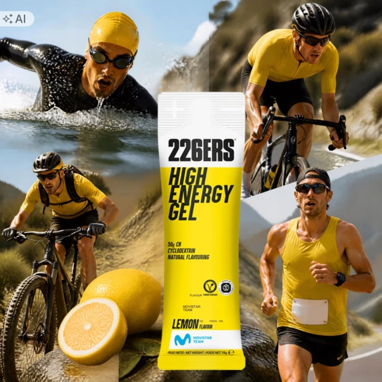 Żel Energetyczny 226ers High Energy Gel Lemon Bieganie Rower Cyklodekstryna