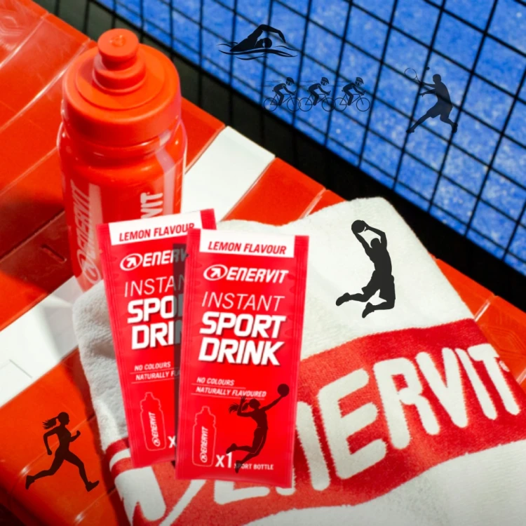 ENERVIT Instant Sport Drink Lemon Napój Hipotoniczny Elektrolity 10x16g