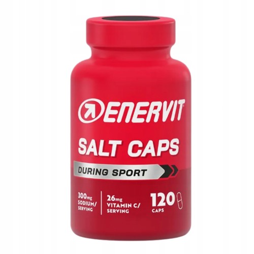ENERVIT Salt Caps 120 kaps. Elektrolity Sód Kapsułki dla Sportowców
