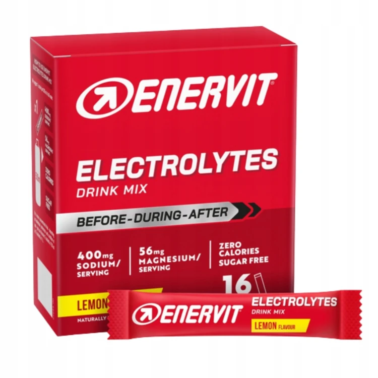 Enervit Electrolytes Boost Elektrolity Bez Cukru 16 Saszetek 64 g