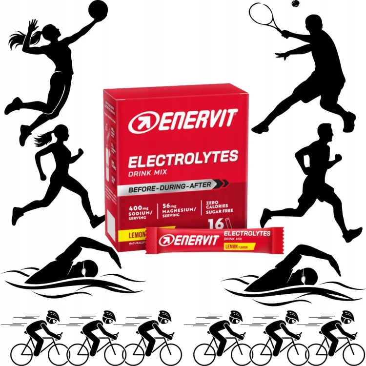 Enervit Electrolytes Boost Elektrolity Bez Cukru 16 Saszetek 64 g