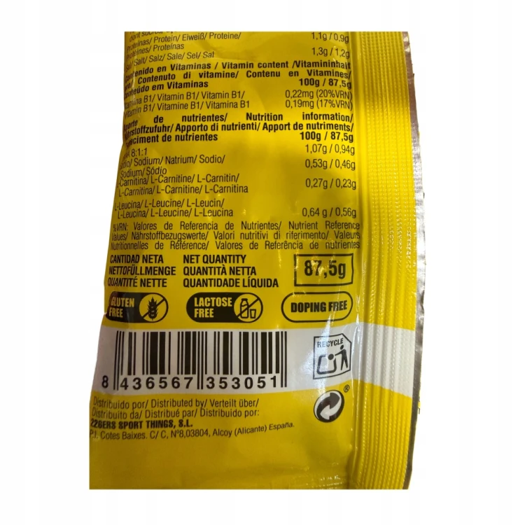 226ERS SUB9 Race Day Soft Lemon Napój Węglowodanowy 87,5 g
