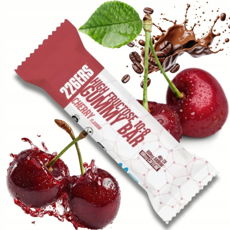 226ERS Gummy Bar Cherry Caffeine Żelka Energetyczna 60 g 100 mg Kofeiny