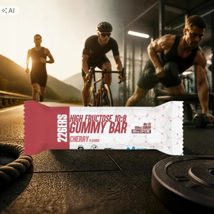 226ERS Gummy Bar Cherry Caffeine Żelka Energetyczna 60 g 100 mg Kofeiny