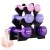 DRFIT Zestaw hantli 6 kg 6 szt. ze stojakiem 0,5 1 1,5 kg Fitness