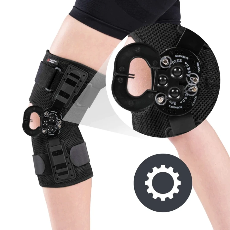 MSupport MS105 Stabilizator Kolana Orteza Zawiasowa Regulacja Zgięcia XXS
