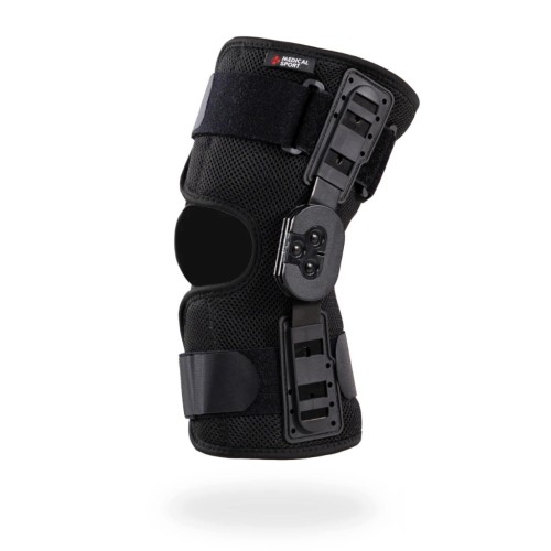 MSupport MS105 Stabilizator Kolana Orteza Zawiasowa Regulacja Zgięcia XL