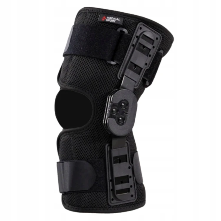 MSupport MS105 Stabilizator Kolana Orteza Zawiasowa Regulacja Zgięcia L