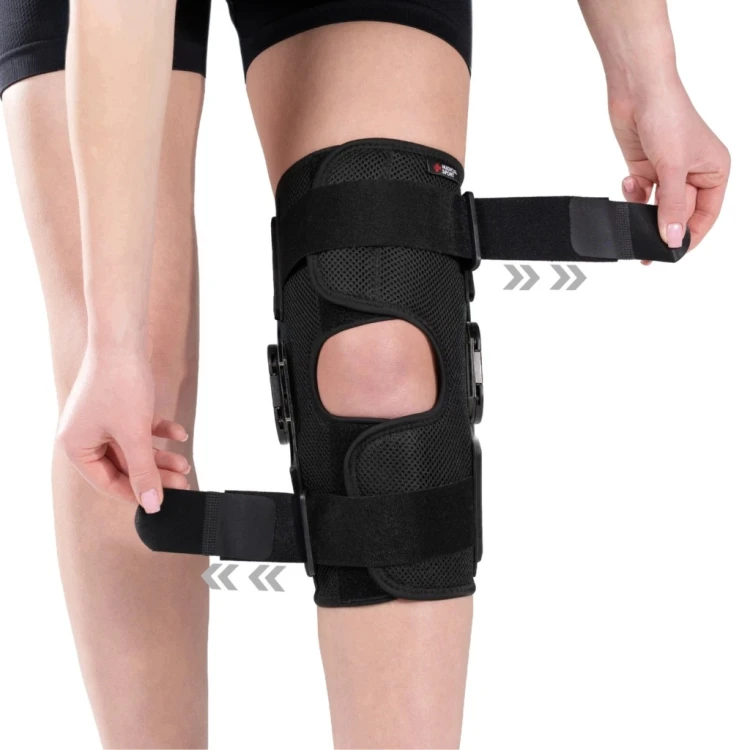 MSupport MS105 Stabilizator Kolana Orteza Zawiasowa Regulacja Zgięcia L