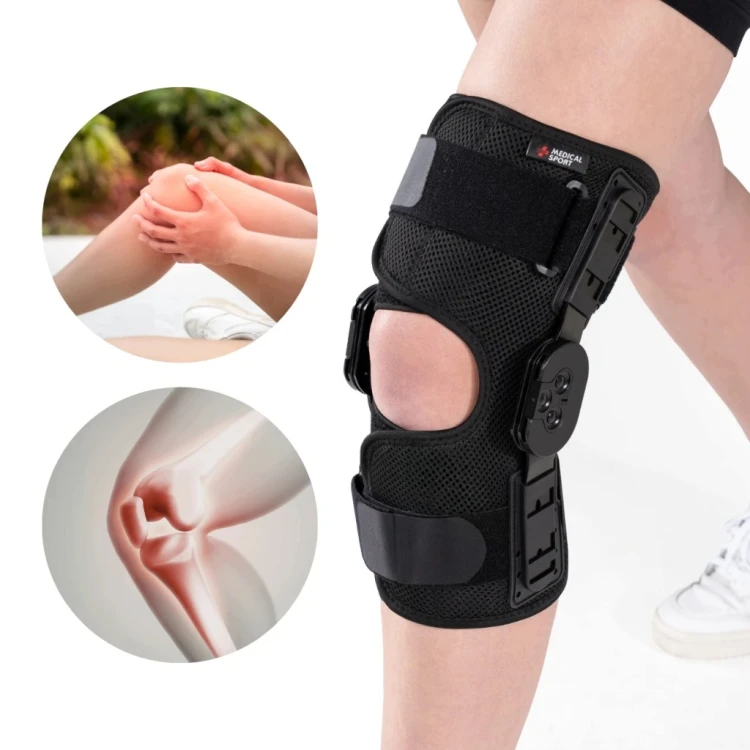 MSupport MS105 Stabilizator Kolana Orteza Zawiasowa Regulacja Zgięcia 3XL
