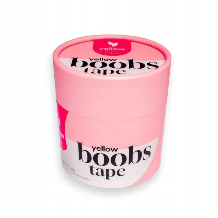 YellowBOOBS TAPE Taśma do podtrzymywania biustu, 5cm x 5m, kolor beżowy
