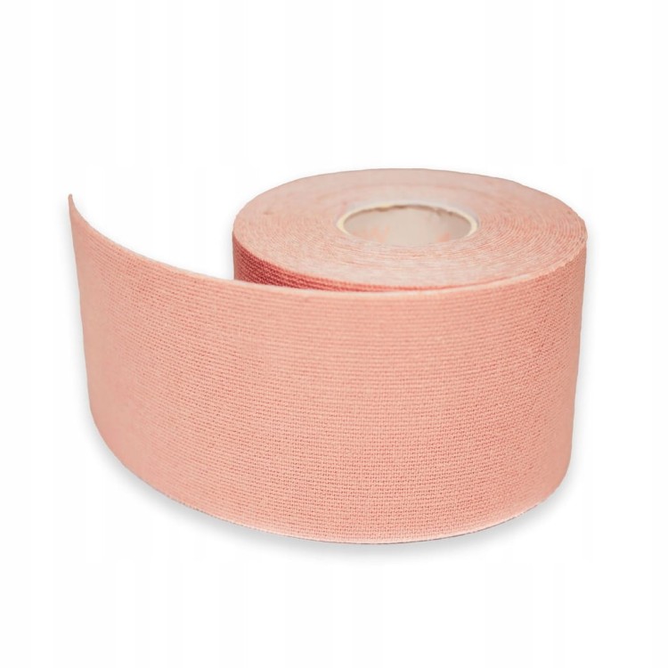 YellowBOOBS TAPE Taśma do podtrzymywania biustu, 5cm x 5m, kolor beżowy