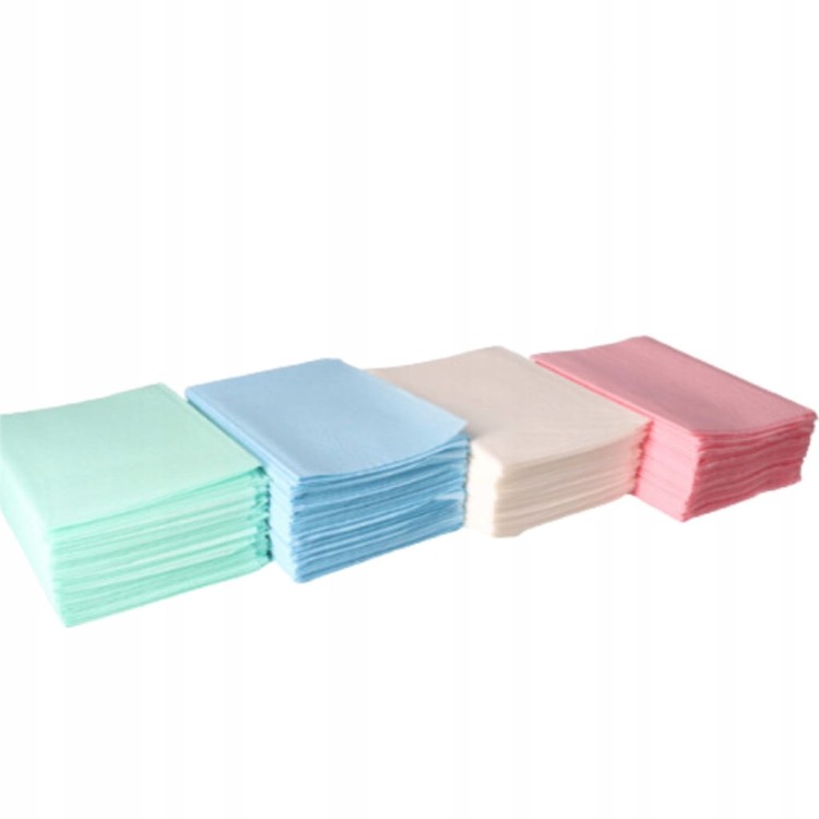 Podkład medyczny laminowany biały kostka 33 x 48 cm 100 szt. NEXODIS