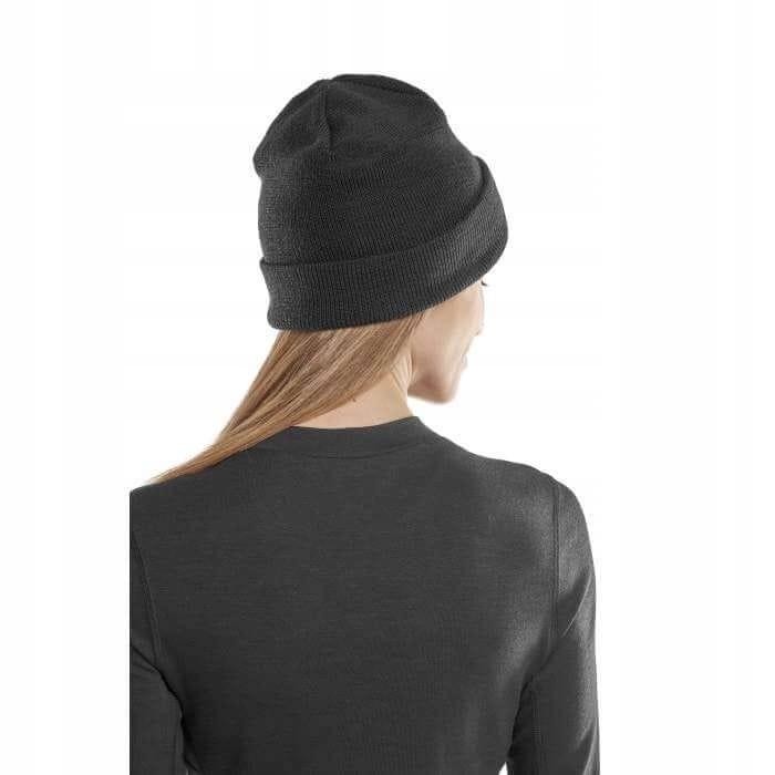 Zimowa czapka COLD WHEATHER 50% merino beanie sportowa CEP czarna