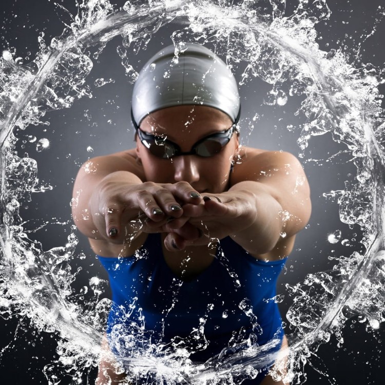 Taśma do kinesiotapingu wodoodporna PINO Sport 5 cm x 5 czarna