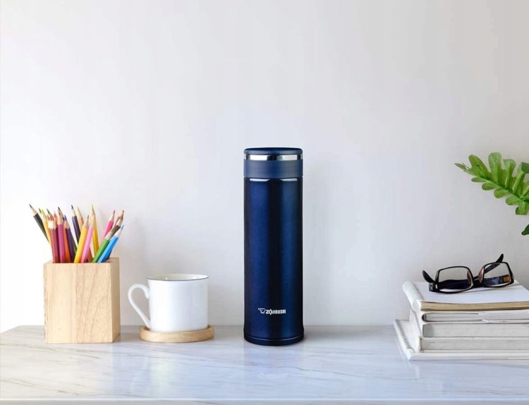 Termos ZOJIRUSHI z sitkiem SM-JTE34-AD granatowy 340 ml