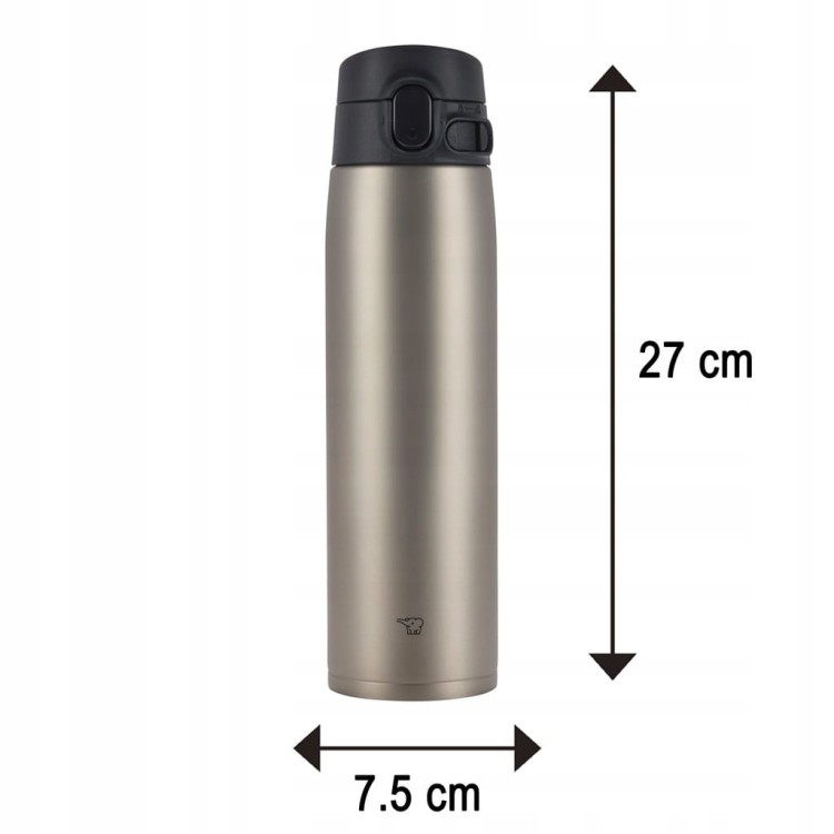 Kubek termiczny z blokadą przed wylaniem ZOJIRUSHI SM-VA72-XA 720ml Stalowy