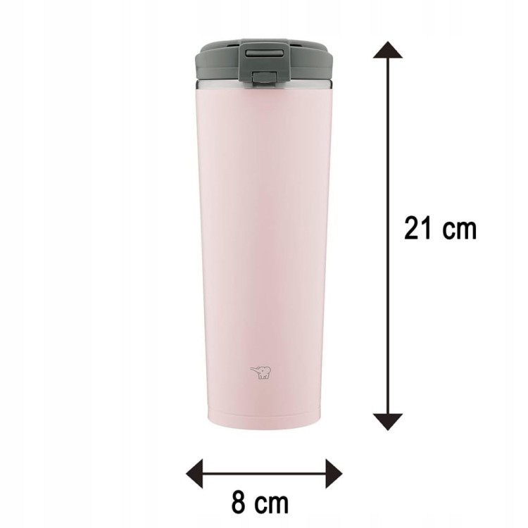 Kubek termiczny termos na kawę ZOJIRUSHI SX-KA40-PM 400 ml Różowy
