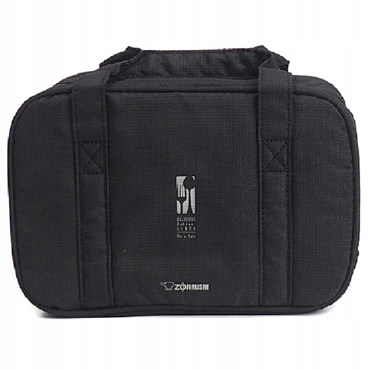 Termos obiadowy Zojirushi z torbą SW-EZE35-BA czarny 350ml +pojemniki