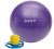 Piłka do ćwiczeń i rehabilitacji 55 cm fioletowa