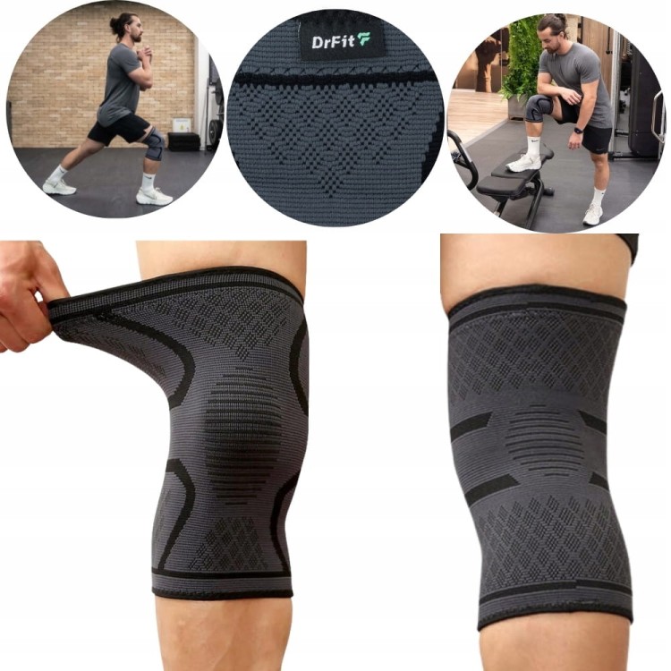 Ściągacz na kolano DrFit - rozmiar S