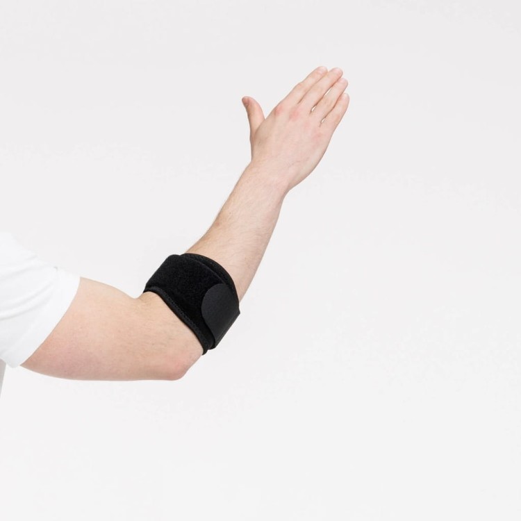 DrFit Opaska na łokieć tenisisty z podkładką żelową