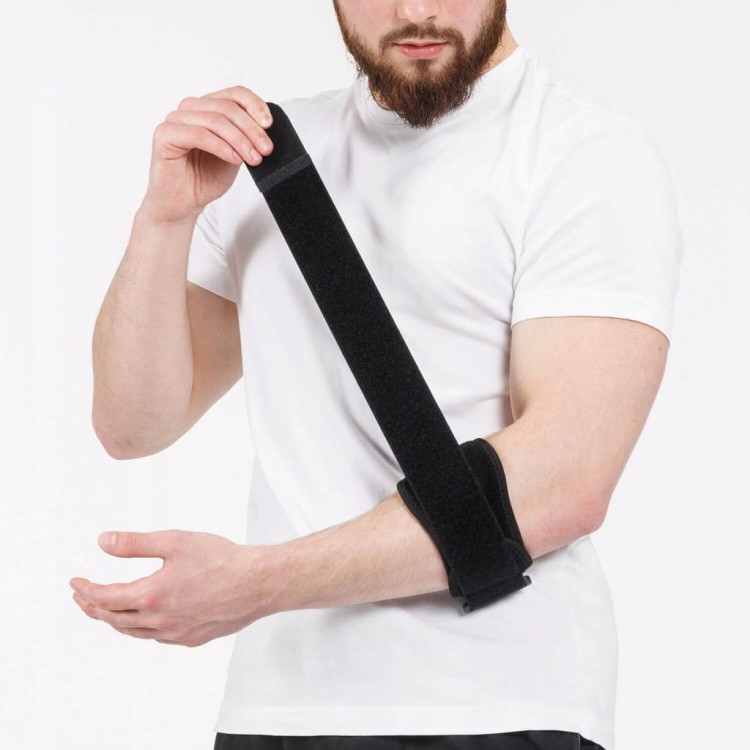 DrFit Opaska na łokieć tenisisty z podkładką żelową