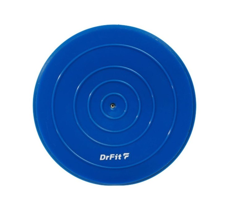 Masażer z wypustkami sensorycznymi (pół piłki) ø16x7 cm niebieska PÓŁJEŻYK