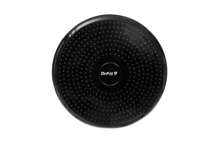 Poduszka balansowa wypustkami sensorycznymi z pompką ø 33 cm czarna