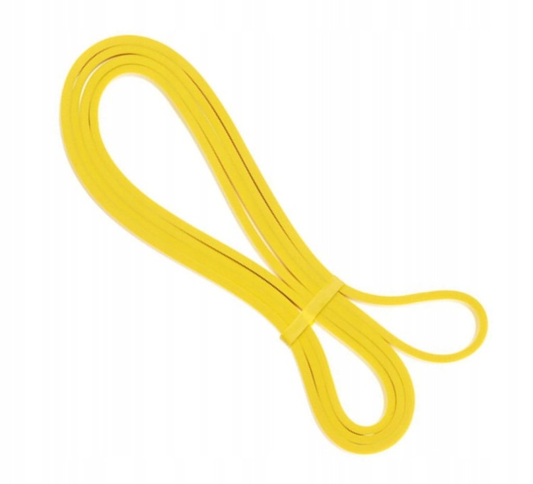 Taśma guma Oporowa do Treningu Opór 2 - 6 kg Żółta Mocna DrFit