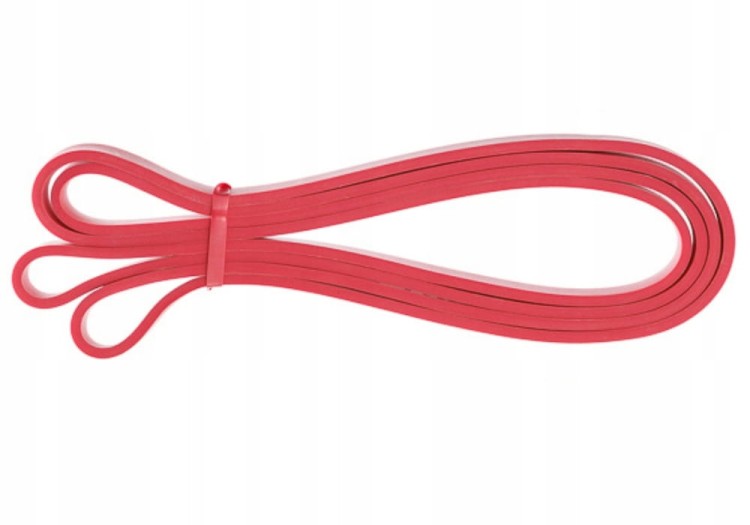 Taśma do ćwiczeń DrFit Power Band czerwona opór 6-11kg