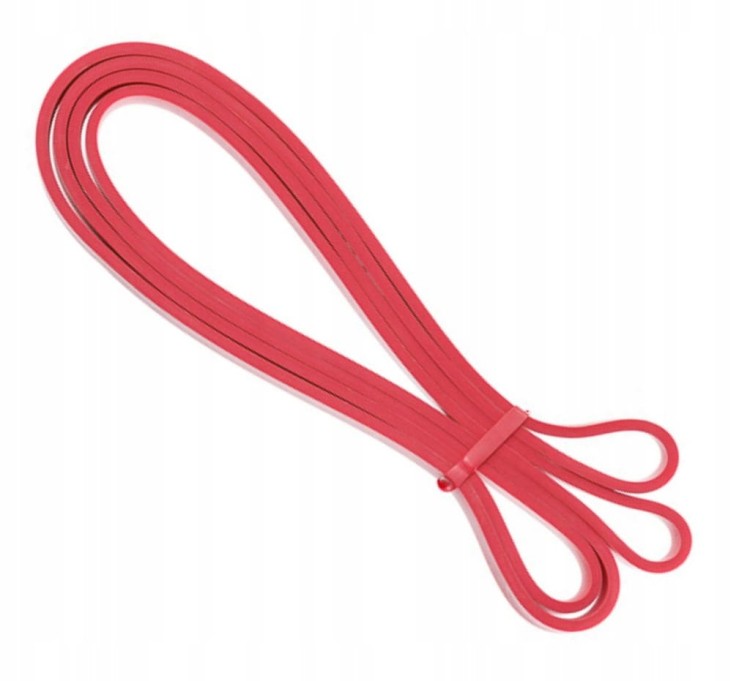 Taśma do ćwiczeń DrFit Power Band czerwona opór 6-11kg
