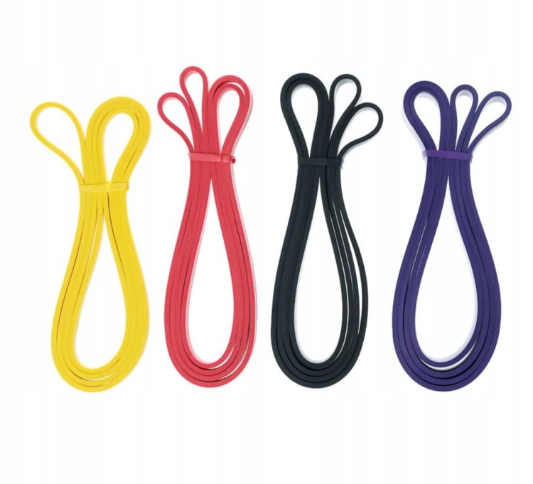 Taśma do ćwiczeń DrFit Power Band czerwona opór 6-11kg