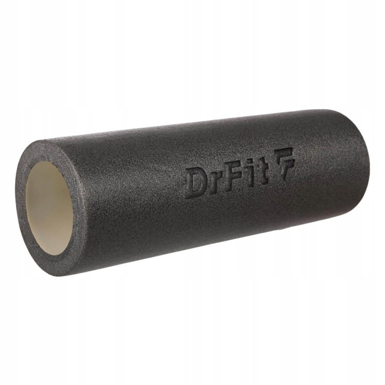DrFit Roller wałek masaż regeneracja, joga, pilates zestaw 3w1 ø15x45cm