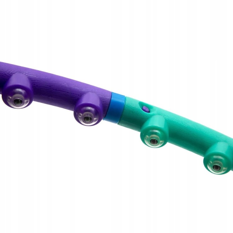Hula hop z wypustkami DrFit 95 cm wielokolorowy