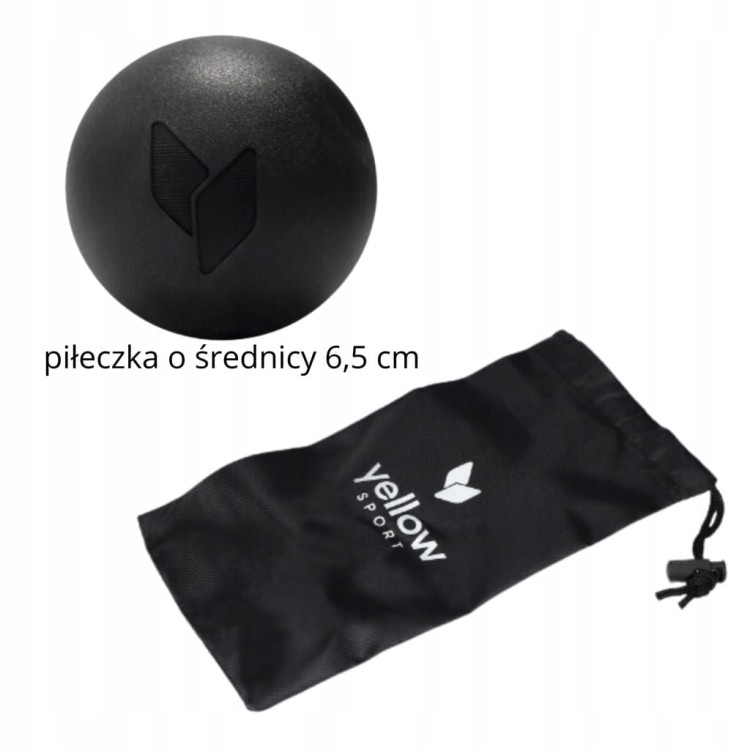 Woreczek na akcesoria do ćwiczeń i masażu yellowSPORT